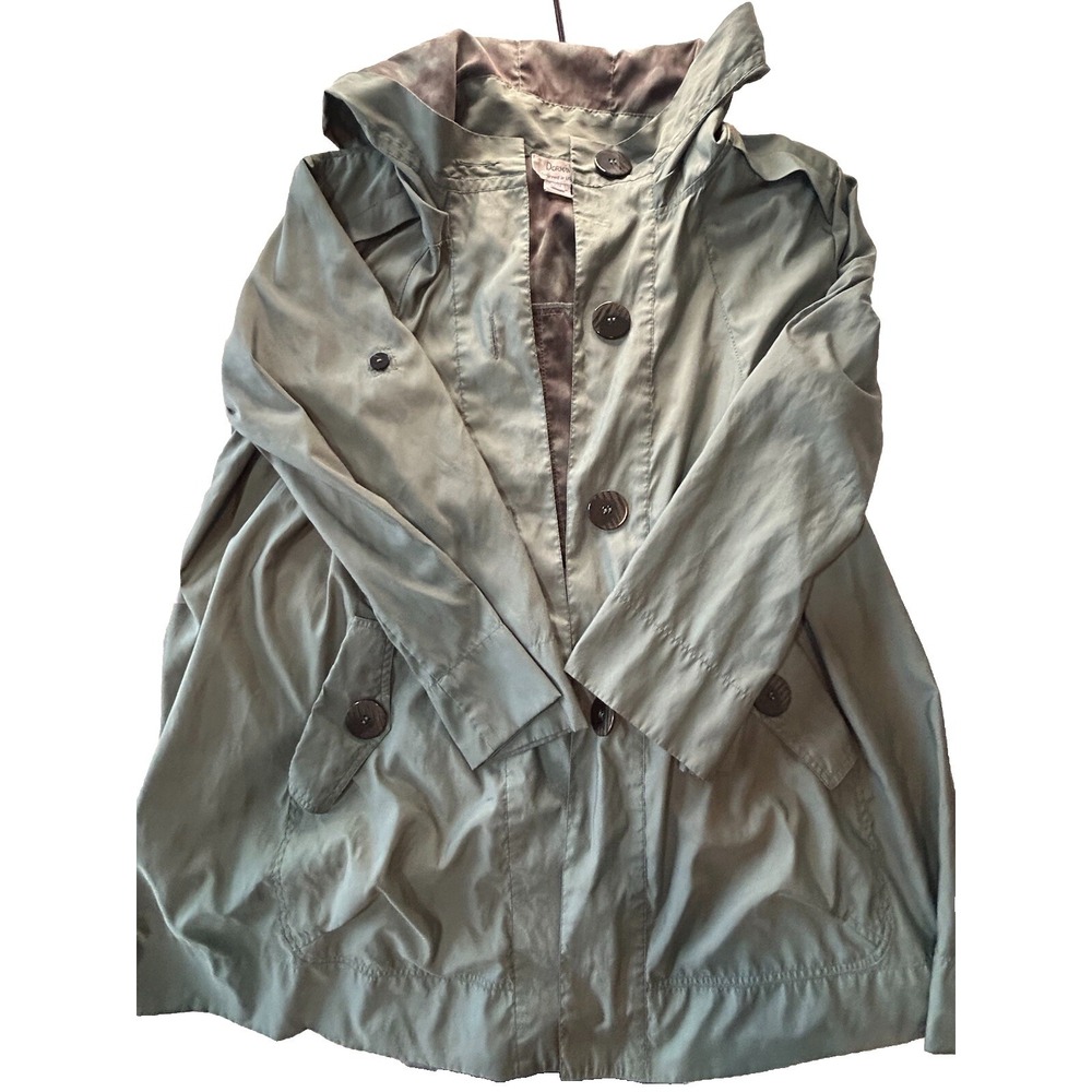 Dorman Women's Coat Lightweight Green Size XL Rain‎ Coat